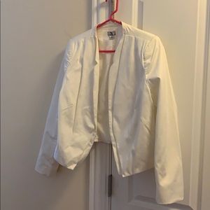 Worthington white blazer
